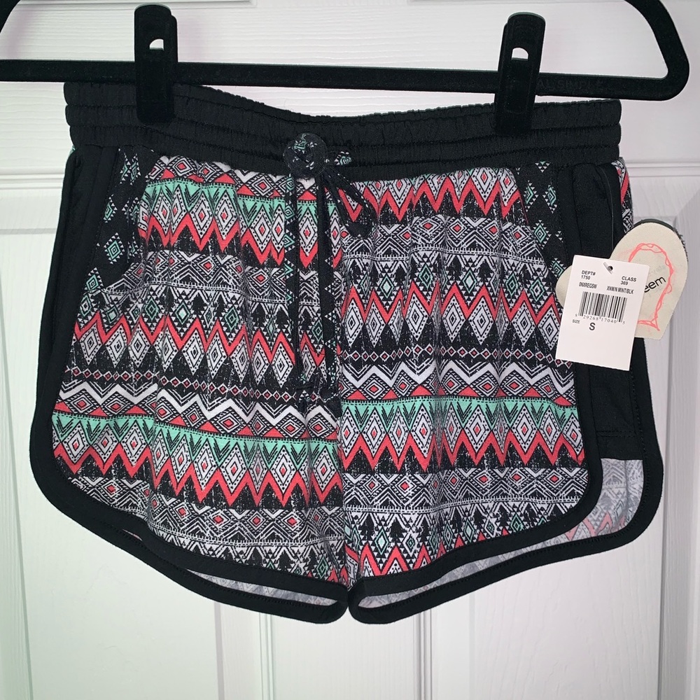 Tribal Print Soft Shorts
